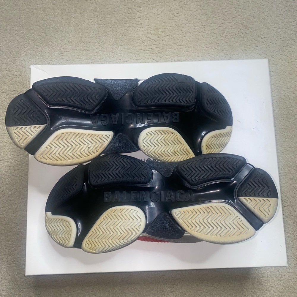 Balenciaga Track Mens Bi Color Yellow and Red - Picture 7 of 7